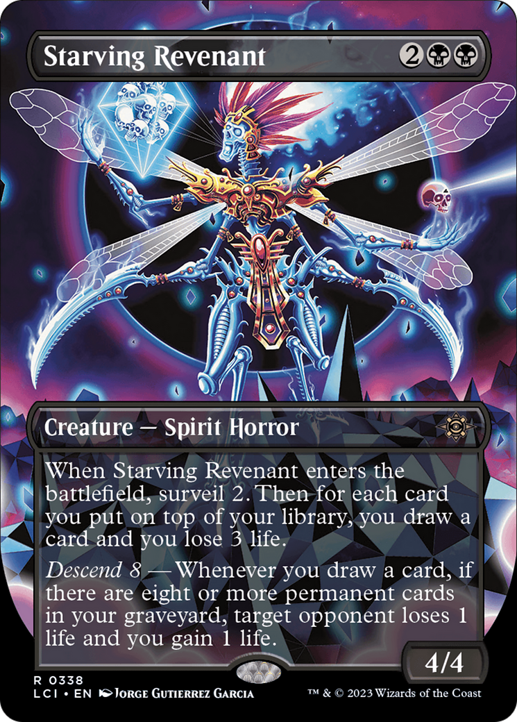Starving Revenant (Borderless) [The Lost Caverns of Ixalan] | Jomio and Rueliete's Cards and Comics