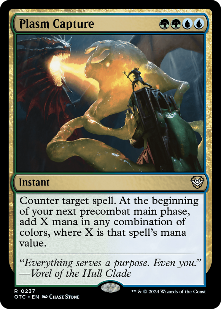Plasm Capture [Outlaws of Thunder Junction Commander] | Jomio and Rueliete's Cards and Comics