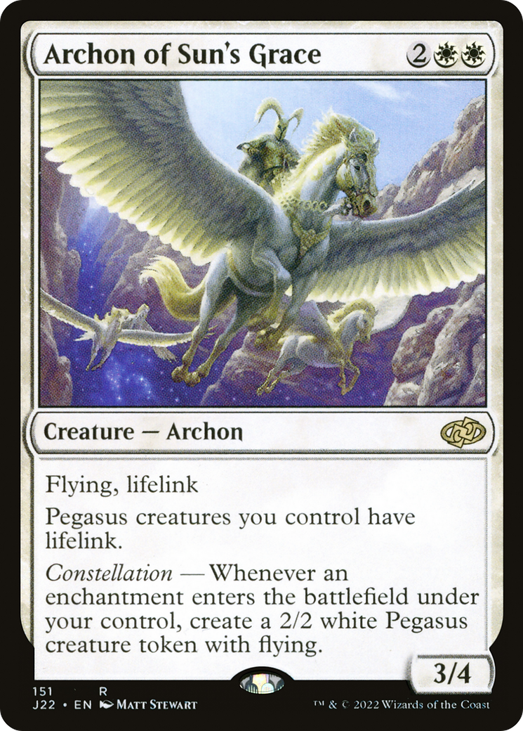 Archon of Sun's Grace [Jumpstart 2022] | Jomio and Rueliete's Cards and Comics