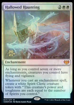 Hallowed Haunting [Innistrad: Crimson Vow Prerelease Promos] | Jomio and Rueliete's Cards and Comics