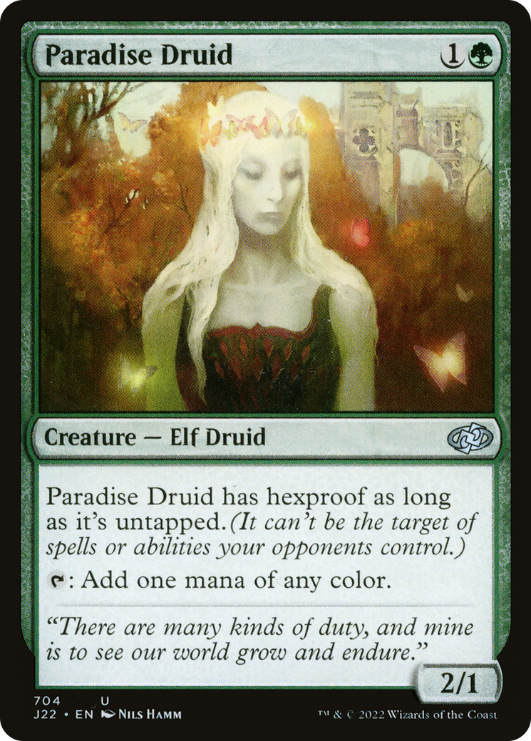 Paradise Druid [Jumpstart 2022] | Jomio and Rueliete's Cards and Comics