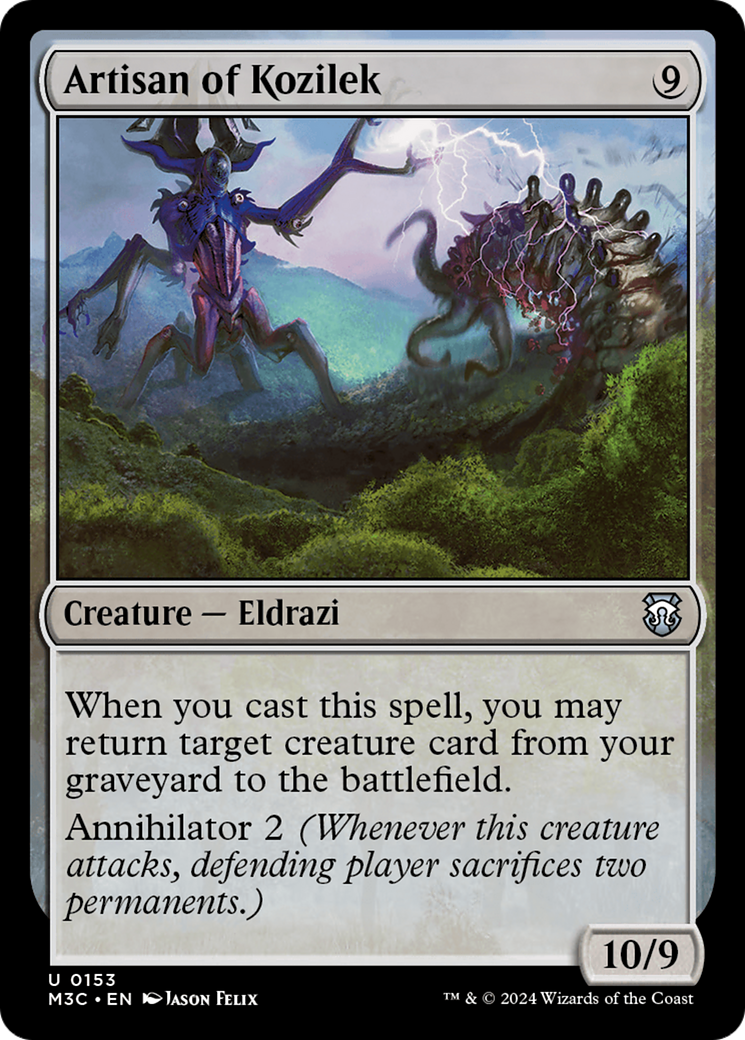 Artisan of Kozilek (Ripple Foil) [Modern Horizons 3 Commander] | Jomio and Rueliete's Cards and Comics
