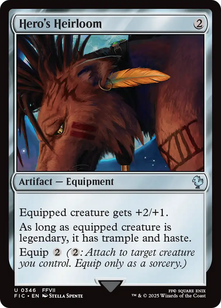 Hero's Heirloom [FINAL FANTASY Commander] | Jomio and Rueliete's Cards and Comics