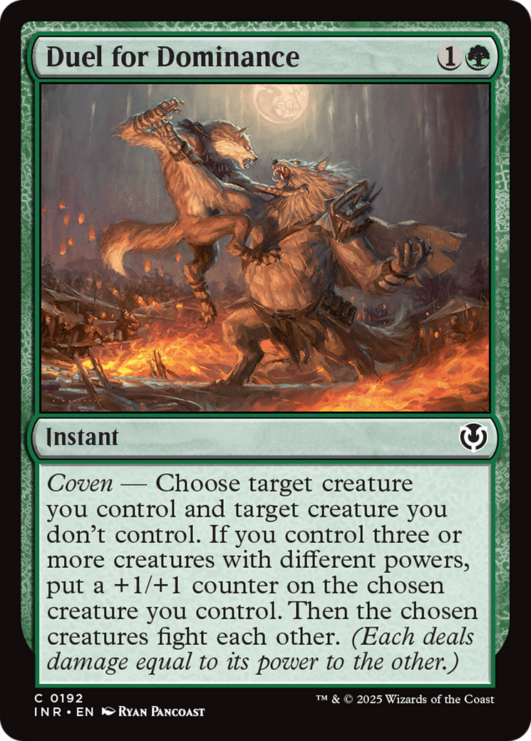 Duel for Dominance [Innistrad Remastered] | Jomio and Rueliete's Cards and Comics