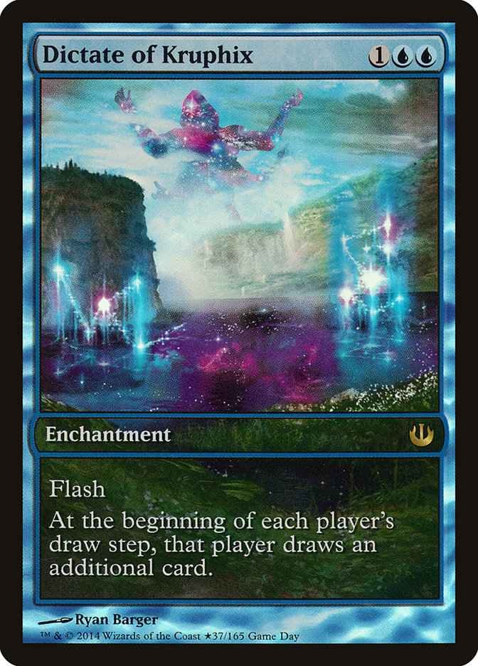 Dictate of Kruphix (Game Day) [Journey into Nyx Promos] | Jomio and Rueliete's Cards and Comics