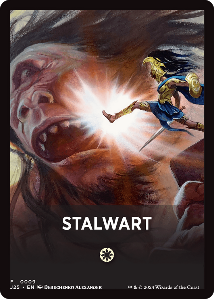 Stalwart Theme Card [Foundations Jumpstart Front Cards] | Jomio and Rueliete's Cards and Comics