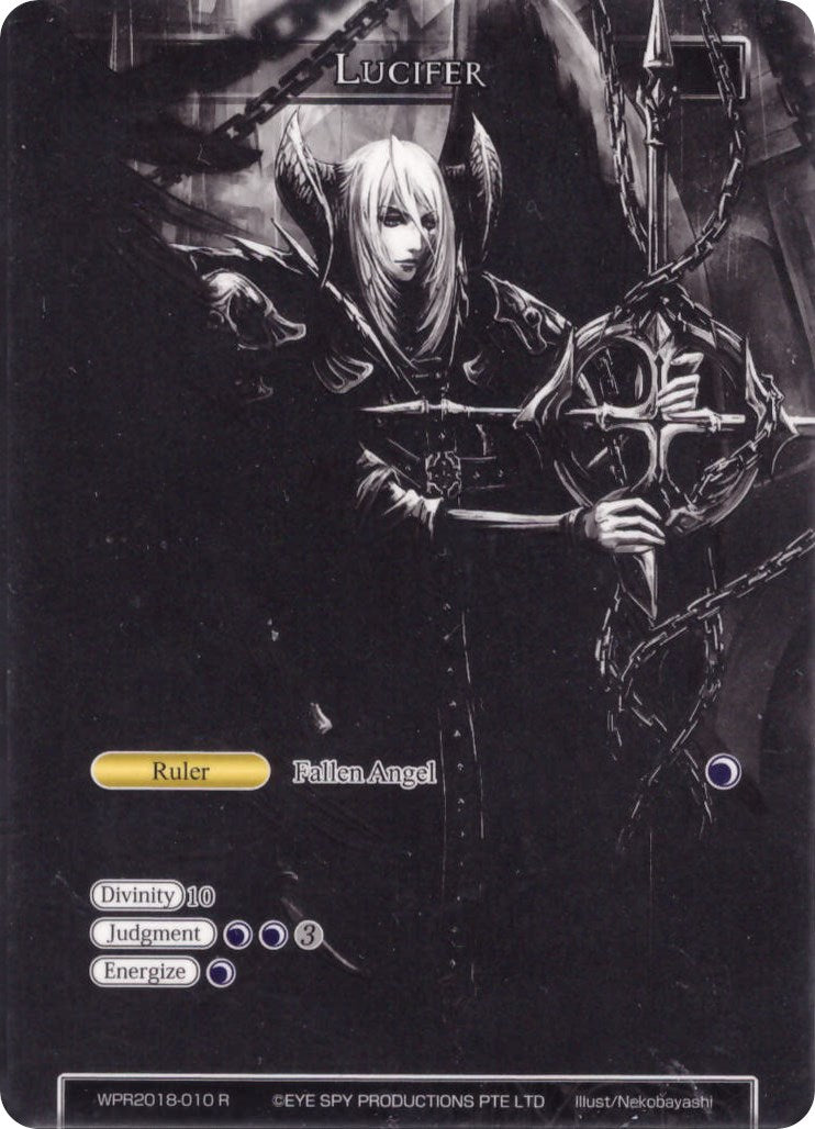 Lucifer // Lucifer, Fallen Angel of Sorrow (WPR2018-010/JR) [Promo Cards] | Jomio and Rueliete's Cards and Comics