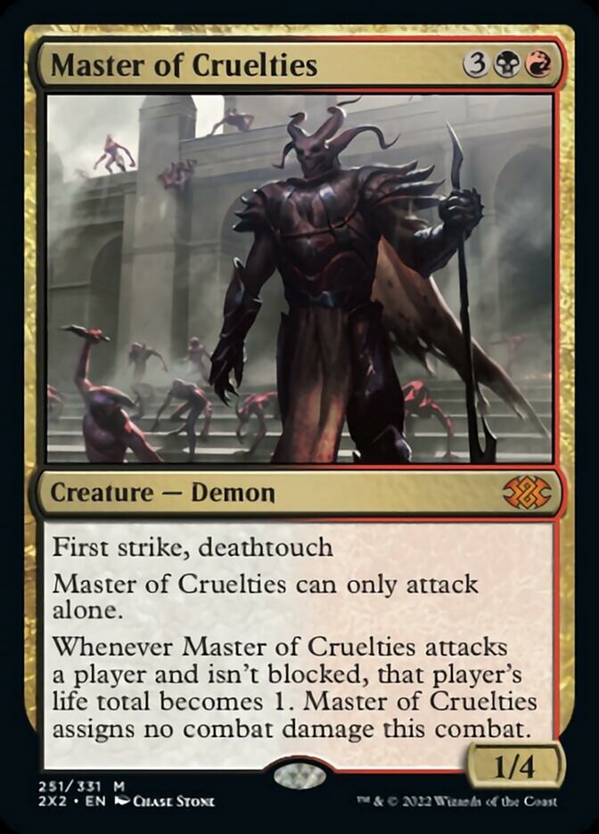 Master of Cruelties [Double Masters 2022] | Jomio and Rueliete's Cards and Comics
