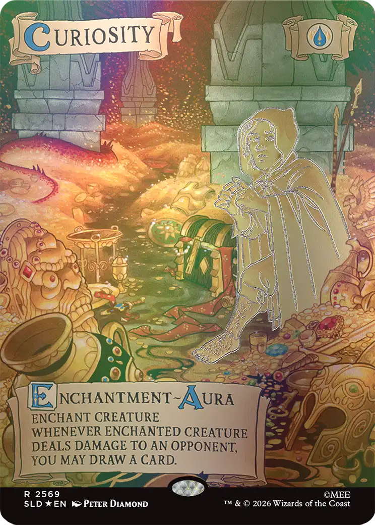 Curiosity (2569) (Out Of Sight Foil) [Secret Lair Drop Series] | Jomio and Rueliete's Cards and Comics