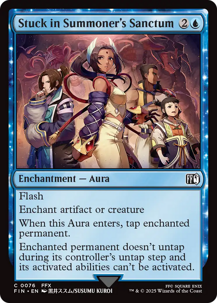 Stuck in Summoner's Sanctum [FINAL FANTASY] | Jomio and Rueliete's Cards and Comics