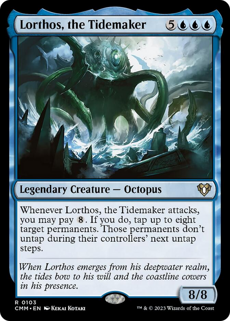 Lorthos, the Tidemaker [Commander Masters] | Jomio and Rueliete's Cards and Comics