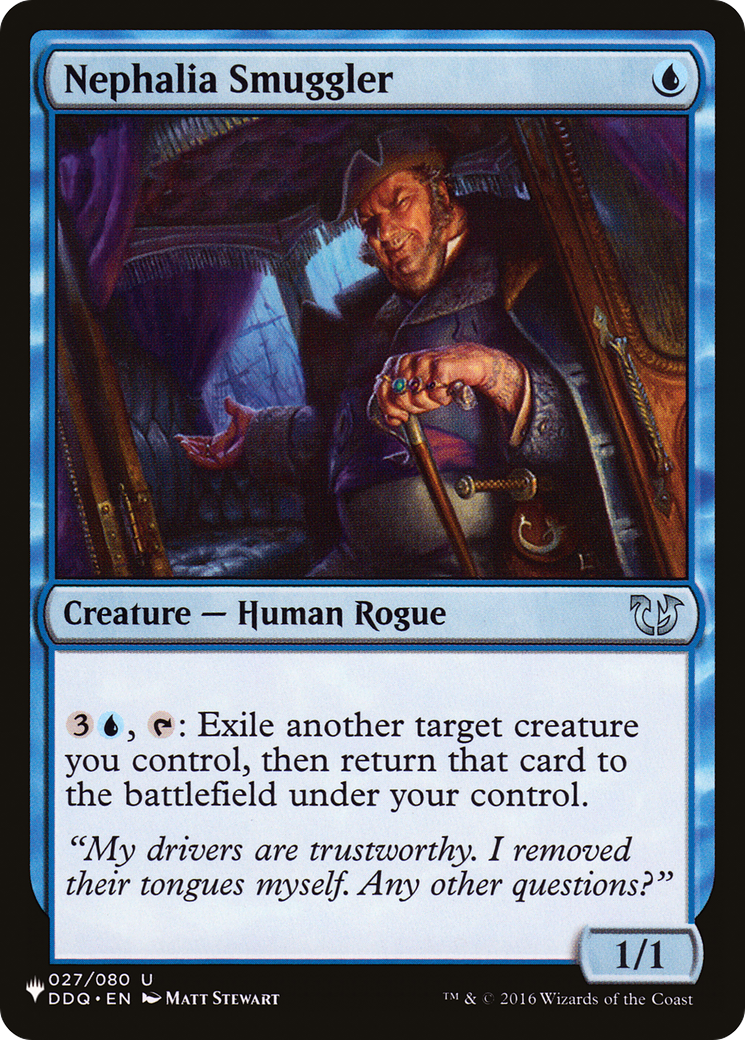Nephalia Smuggler [The List] | Jomio and Rueliete's Cards and Comics