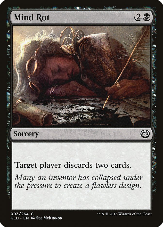 Mind Rot [Kaladesh] | Jomio and Rueliete's Cards and Comics