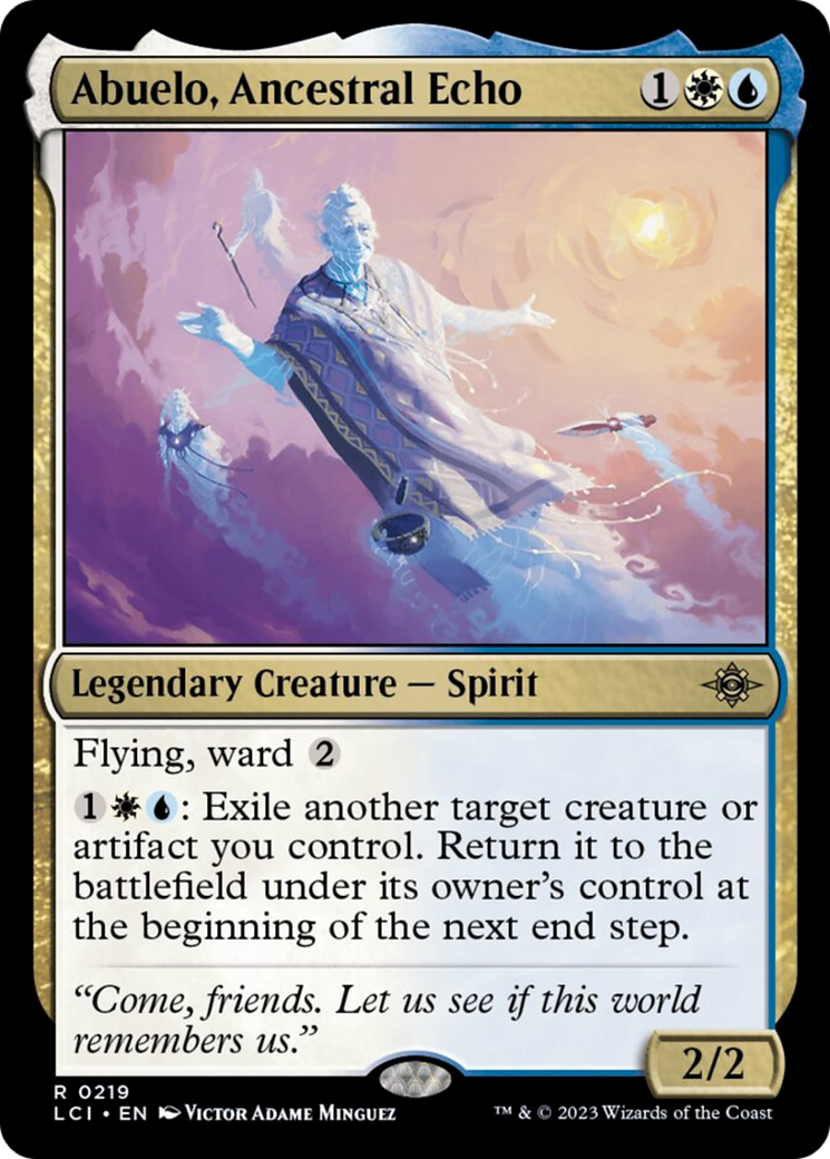 Abuelo, Ancestral Echo [The Lost Caverns of Ixalan] | Jomio and Rueliete's Cards and Comics