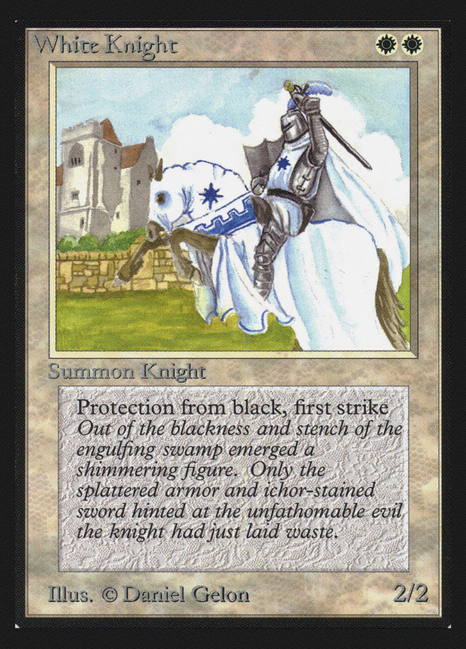 White Knight [International Collectors' Edition] | Jomio and Rueliete's Cards and Comics