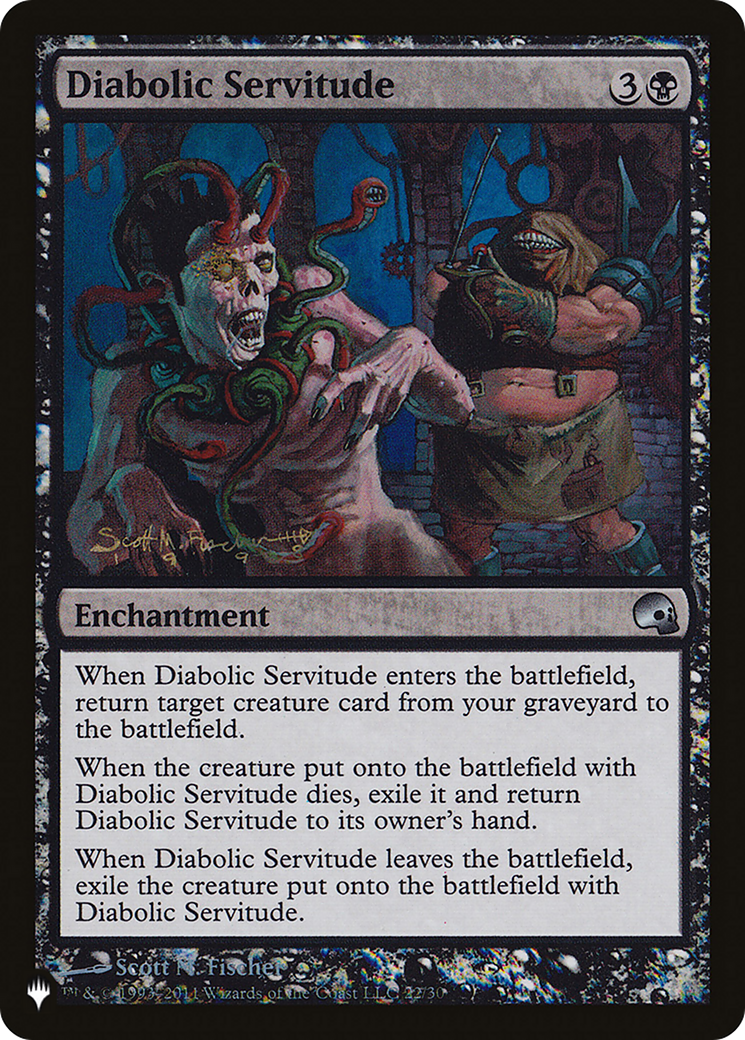 Diabolic Servitude [The List] | Jomio and Rueliete's Cards and Comics