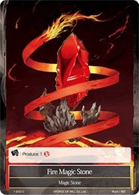Fire Magic Stone (1-203) [Starter Deck: Wolves of the Raging Flames] | Jomio and Rueliete's Cards and Comics
