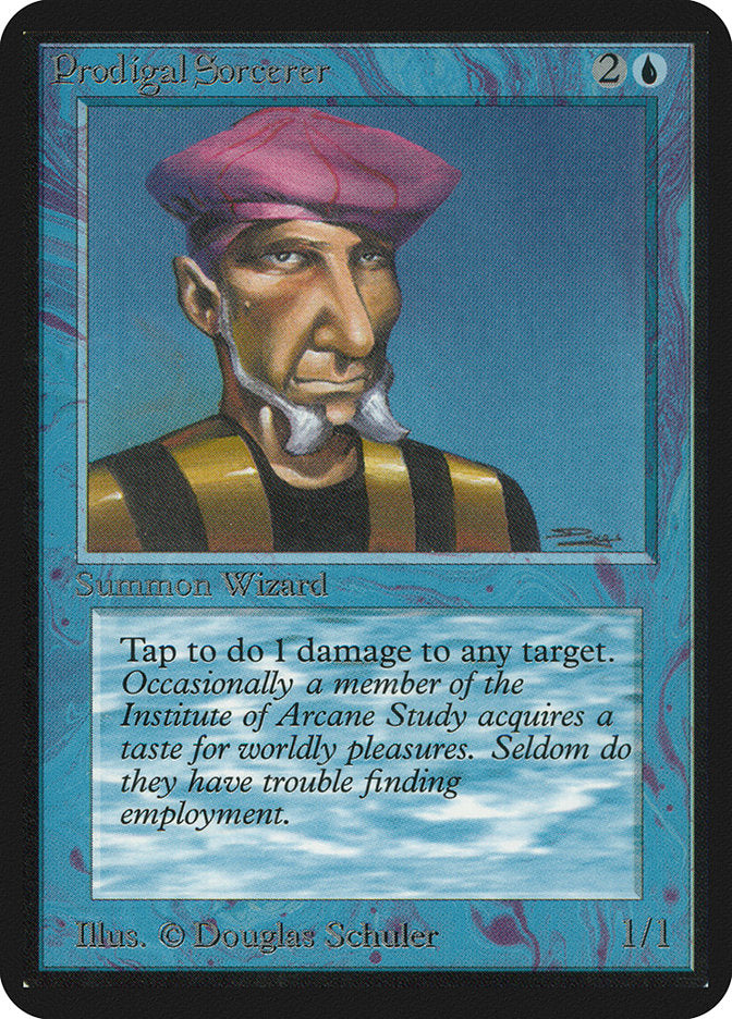 Prodigal Sorcerer [Alpha Edition] | Jomio and Rueliete's Cards and Comics