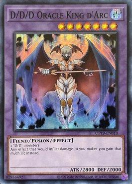 D/D/D Oracle King d'Arc [OP19-EN010] Super Rare | Jomio and Rueliete's Cards and Comics