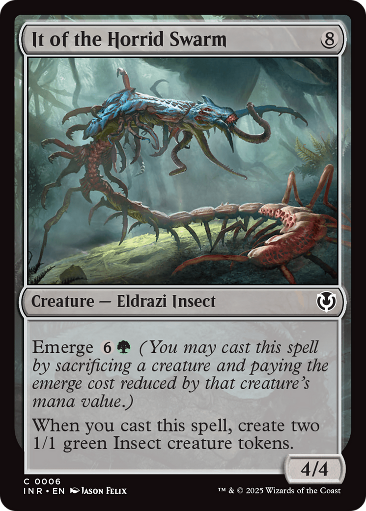 It of the Horrid Swarm [Innistrad Remastered] | Jomio and Rueliete's Cards and Comics