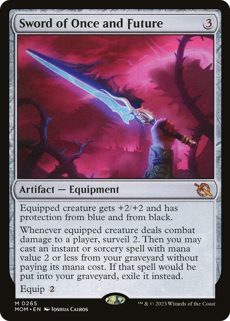 Sword of Once and Future [March of the Machine] | Jomio and Rueliete's Cards and Comics