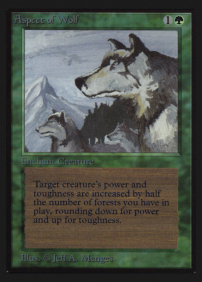 Aspect of Wolf [Collectors' Edition] | Jomio and Rueliete's Cards and Comics