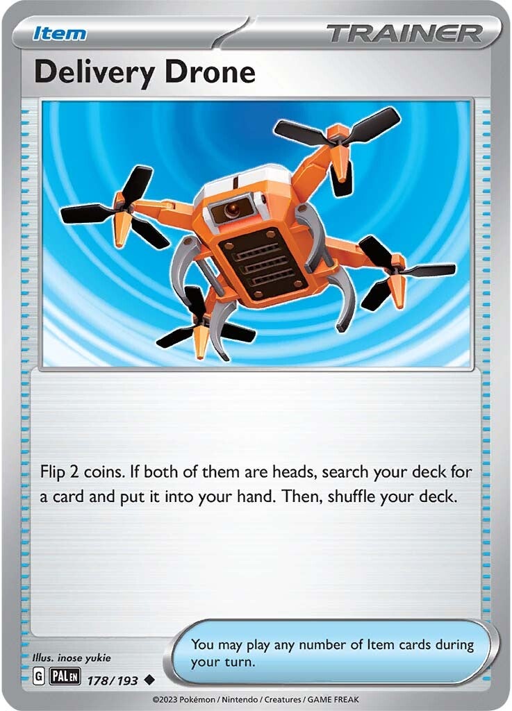Delivery Drone (178/193) [Scarlet & Violet: Paldea Evolved] | Jomio and Rueliete's Cards and Comics
