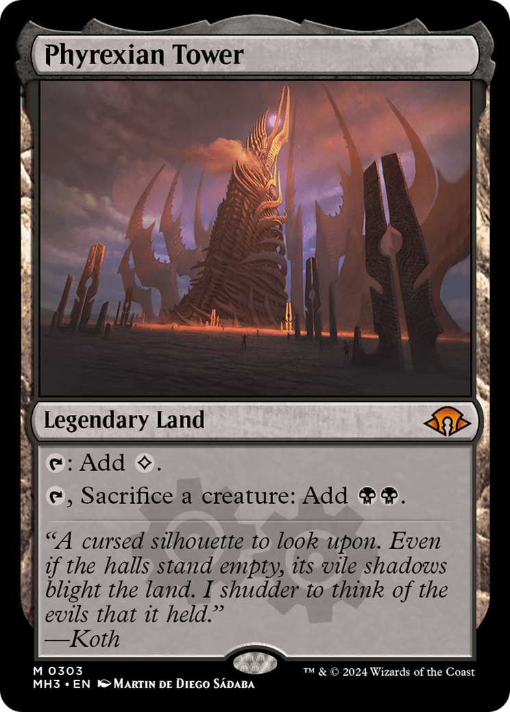 Phyrexian Tower [Modern Horizons 3] | Jomio and Rueliete's Cards and Comics