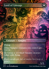 Bloodline Keeper // Lord of Lineage (Borderless) [Secret Lair: From Cute to Brute] | Jomio and Rueliete's Cards and Comics