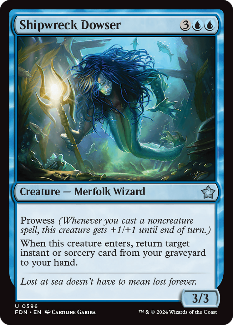 Shipwreck Dowser [Foundations] | Jomio and Rueliete's Cards and Comics