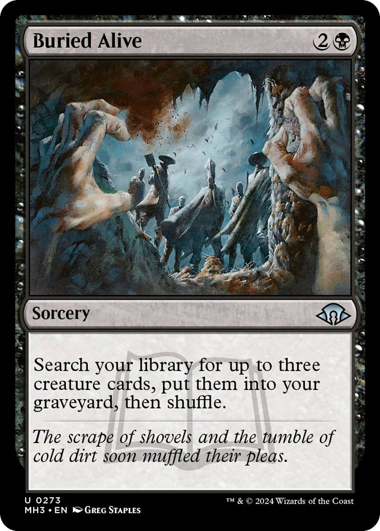 Buried Alive [Modern Horizons 3] | Jomio and Rueliete's Cards and Comics