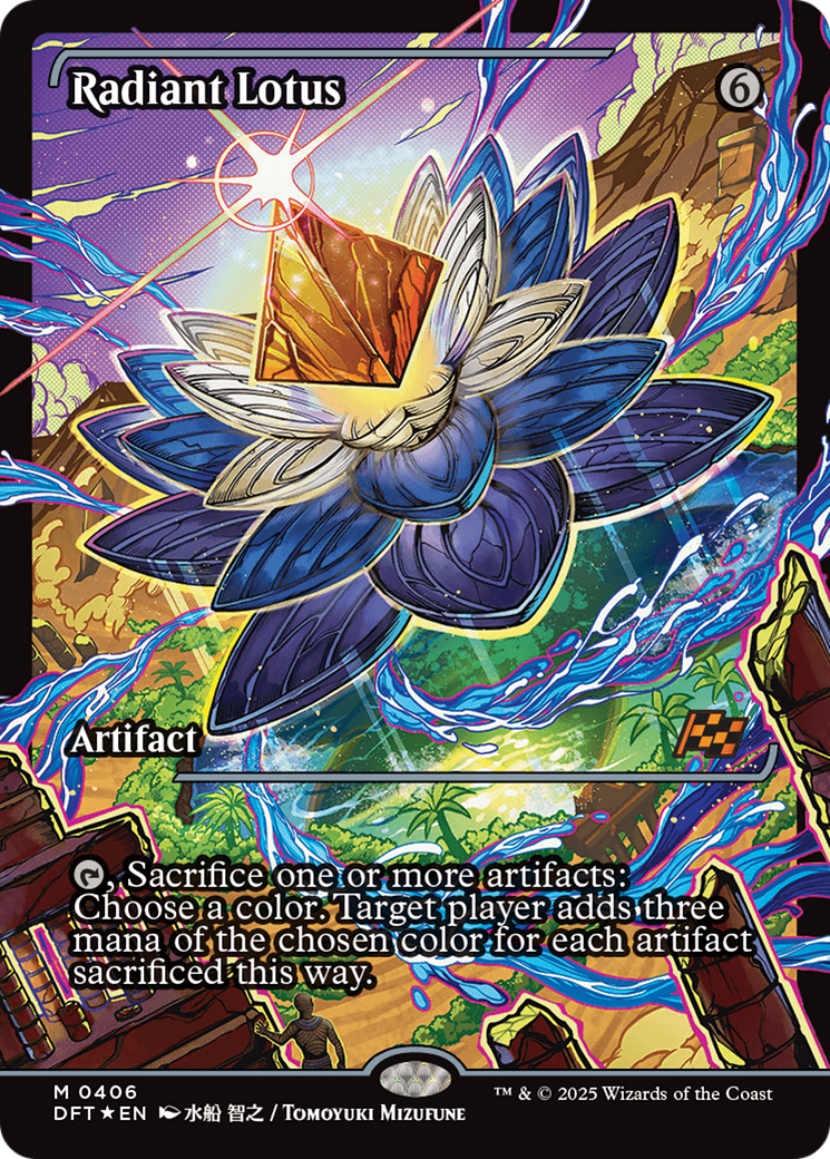 Radiant Lotus (Showcase) [Aetherdrift] | Jomio and Rueliete's Cards and Comics