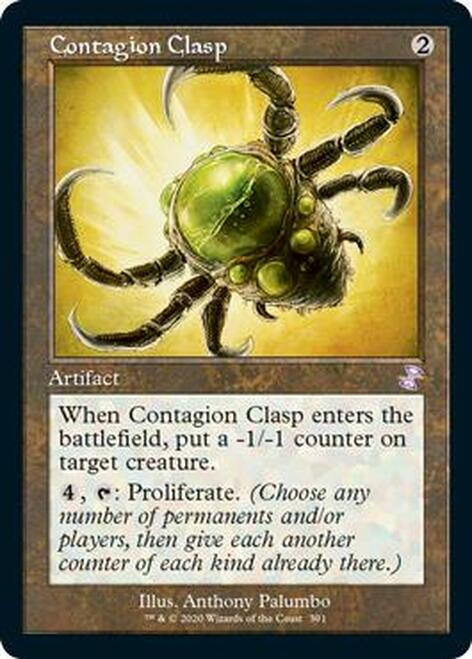 Contagion Clasp (Timeshifted) [Time Spiral Remastered] | Jomio and Rueliete's Cards and Comics