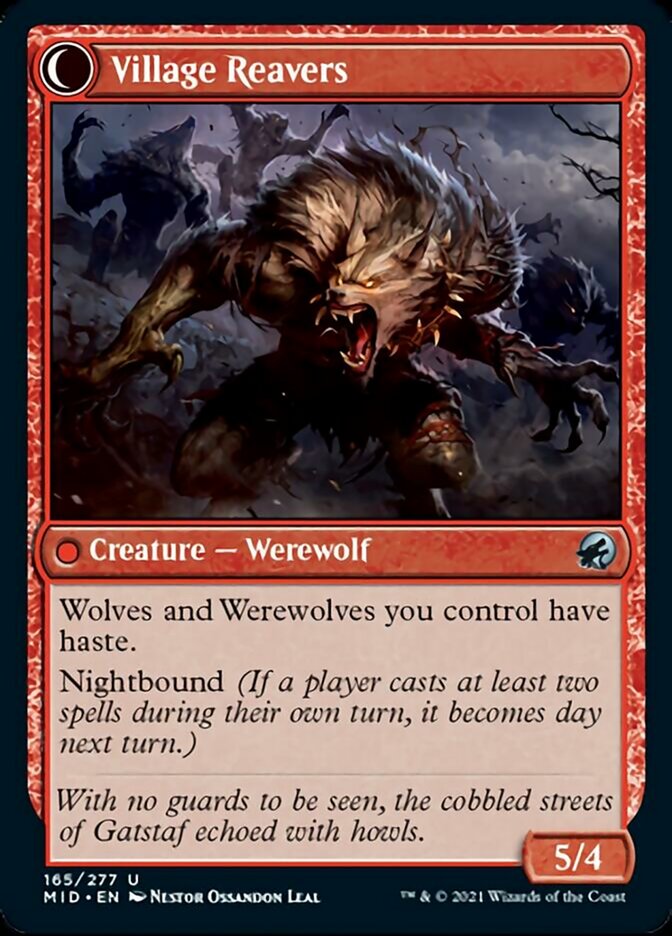 Village Watch // Village Reavers [Innistrad: Midnight Hunt] | Jomio and Rueliete's Cards and Comics