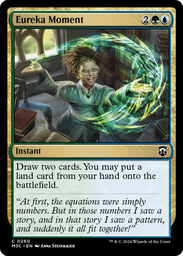 Eureka Moment (Ripple Foil) [Modern Horizons 3 Commander] | Jomio and Rueliete's Cards and Comics