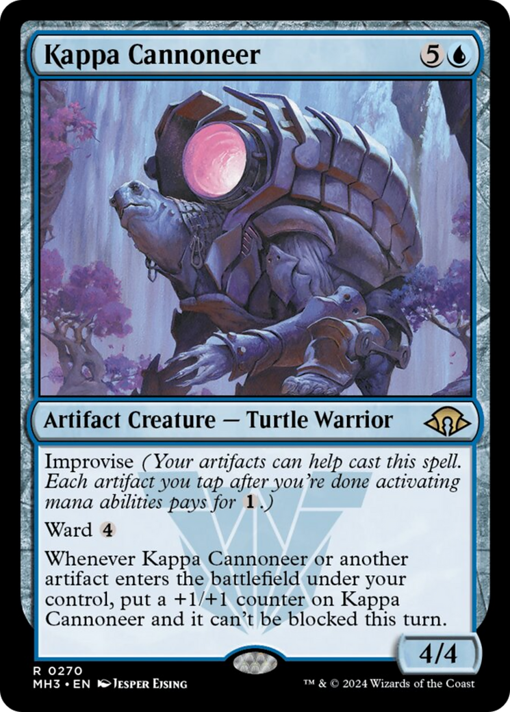 Kappa Cannoneer [Modern Horizons 3] | Jomio and Rueliete's Cards and Comics
