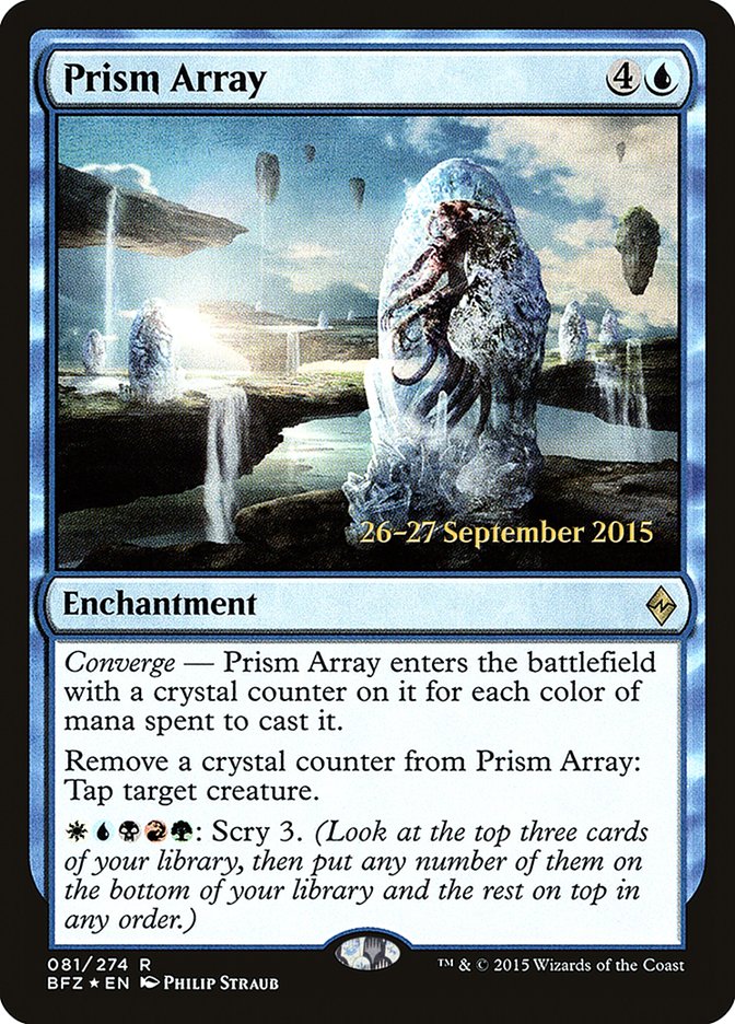 Prism Array [Battle for Zendikar Prerelease Promos] | Jomio and Rueliete's Cards and Comics