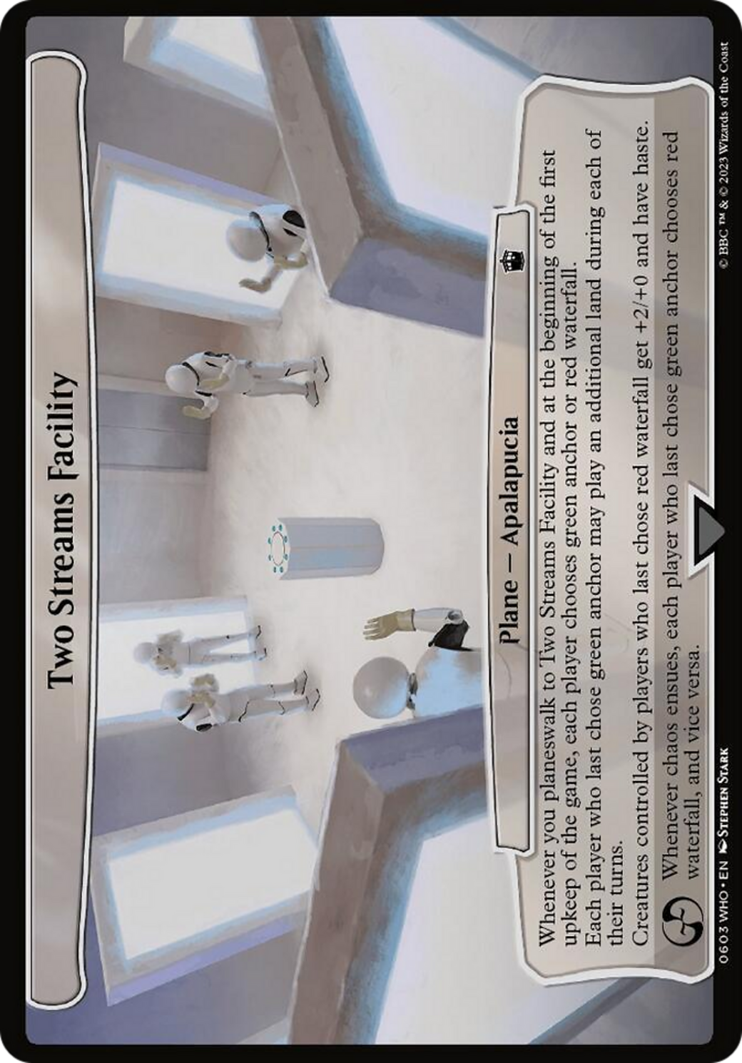 Two Streams Facility [Doctor Who] | Jomio and Rueliete's Cards and Comics