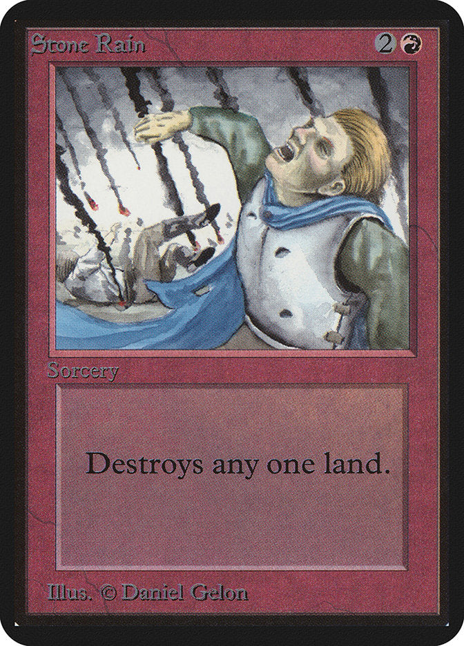 Stone Rain [Alpha Edition] | Jomio and Rueliete's Cards and Comics