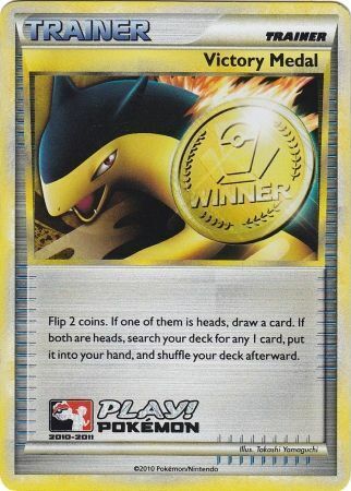 Victory Medal (2010-2011) (Battle Road Spring) [League & Championship Cards] | Jomio and Rueliete's Cards and Comics