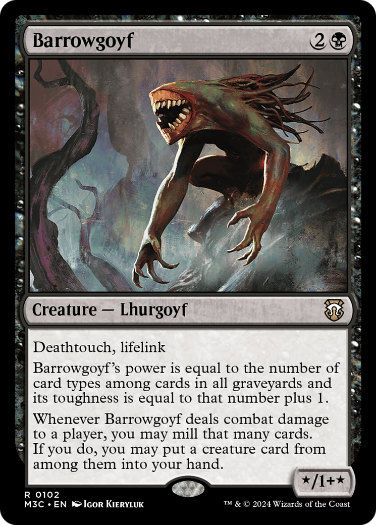 Barrowgoyf [Modern Horizons 3 Commander] | Jomio and Rueliete's Cards and Comics