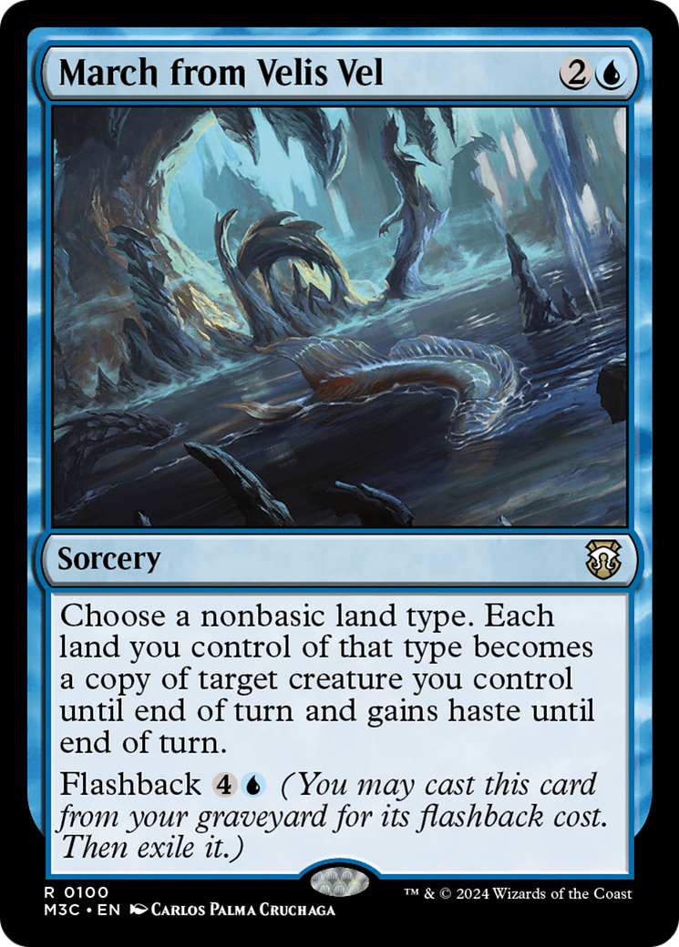 March from Velis Vel [Modern Horizons 3 Commander] | Jomio and Rueliete's Cards and Comics