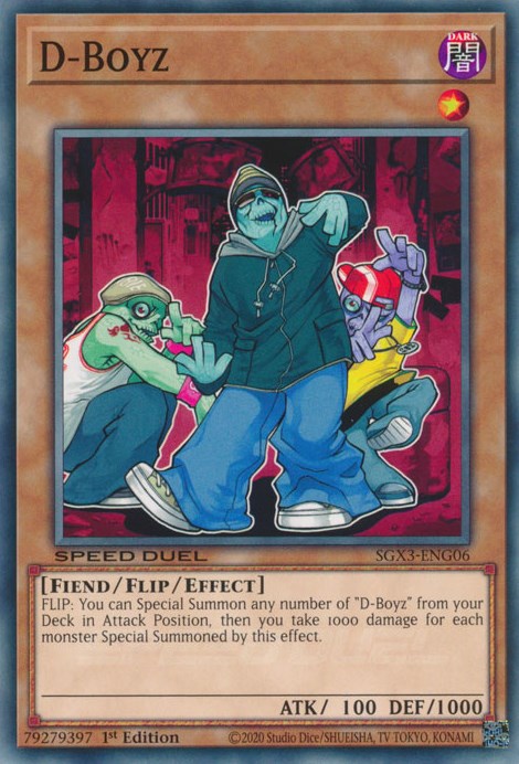D-Boyz [SGX3-ENG06] Common | Jomio and Rueliete's Cards and Comics