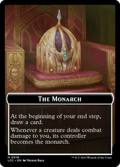 The Monarch // Pirate Double-Sided Token [The Lost Caverns of Ixalan Commander Tokens] | Jomio and Rueliete's Cards and Comics
