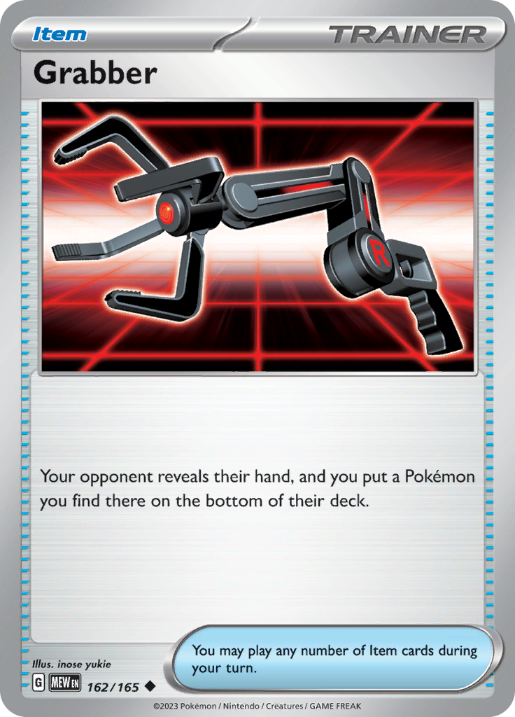 Grabber (162/165) [Scarlet & Violet 151] | Jomio and Rueliete's Cards and Comics