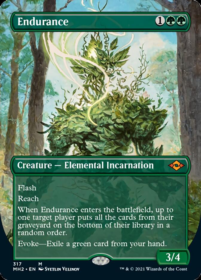 Endurance (Borderless Alternate Art) [Modern Horizons 2] | Jomio and Rueliete's Cards and Comics
