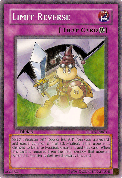 Limit Reverse [LODT-EN063] Common | Jomio and Rueliete's Cards and Comics