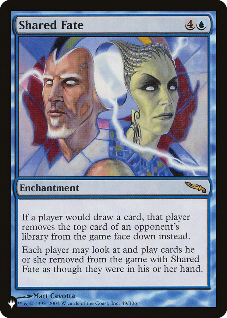 Shared Fate [The List] | Jomio and Rueliete's Cards and Comics
