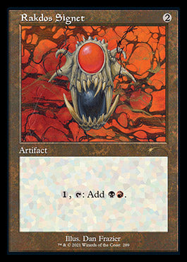Rakdos Signet (Retro) [Secret Lair Drop Series] | Jomio and Rueliete's Cards and Comics
