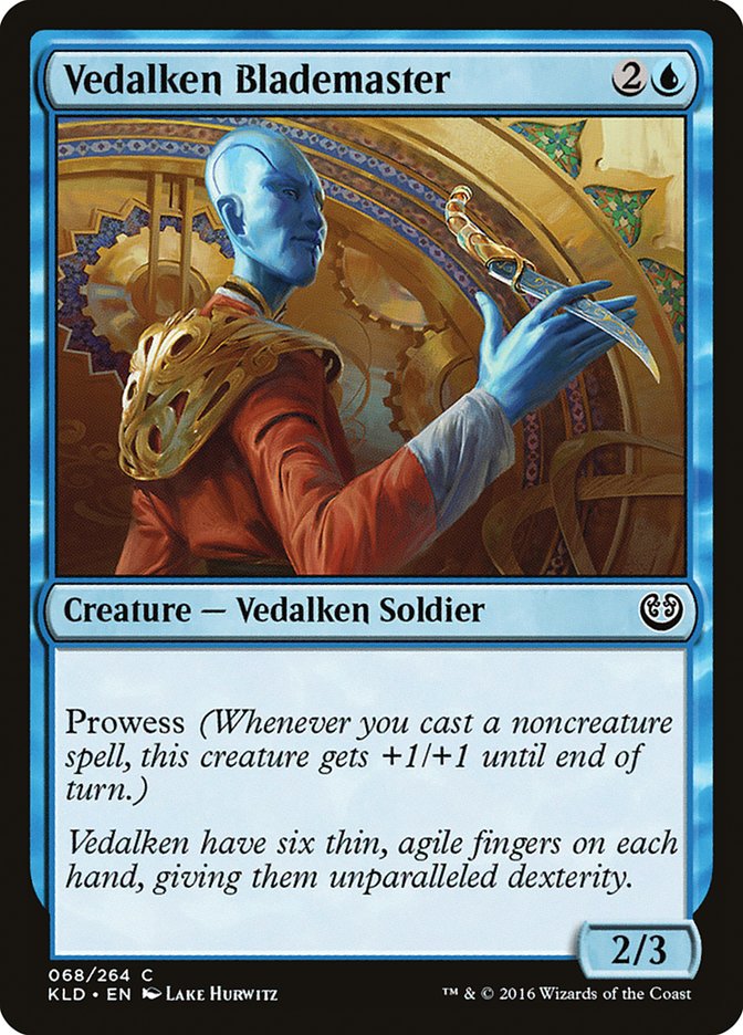 Vedalken Blademaster [Kaladesh] | Jomio and Rueliete's Cards and Comics